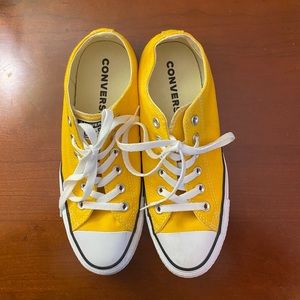 Yellow Converse
